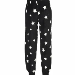 Damen Fleecehose mit Sternenprint