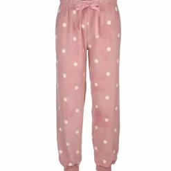 Damen Fleecehose mit Sternenprint