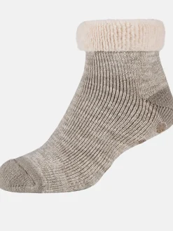 Damen Haussocken mit Gumminoppen