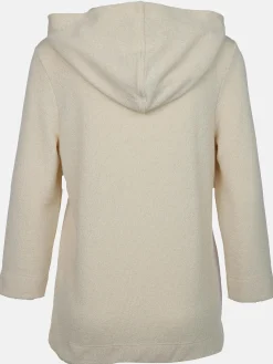 Damen Hoodeie in Boucle`-Optik