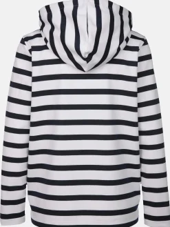 Damen Hoodie im Streifenlook