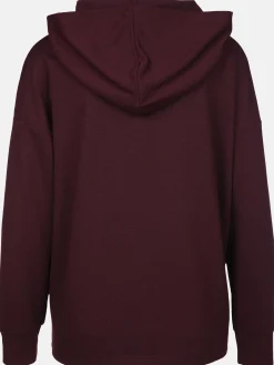 Damen Hoodie mit Stickerei und Pailletten
