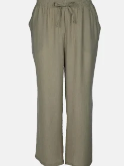 Damen Hose in Crinkle Optik