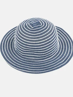 Damen Hut mit Streifen
