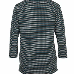 Damen Jacquard Shirt mit 3/4 Arm