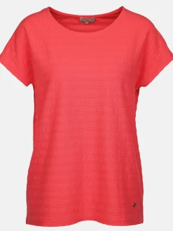 Damen Jacquard T-Shirt