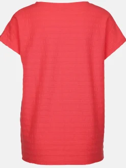 Damen Jacquard T-Shirt
