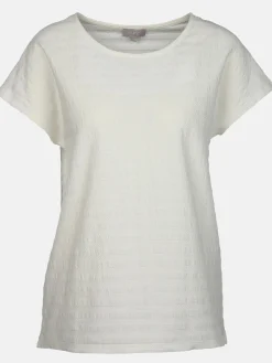 Damen Jacquard T-Shirt