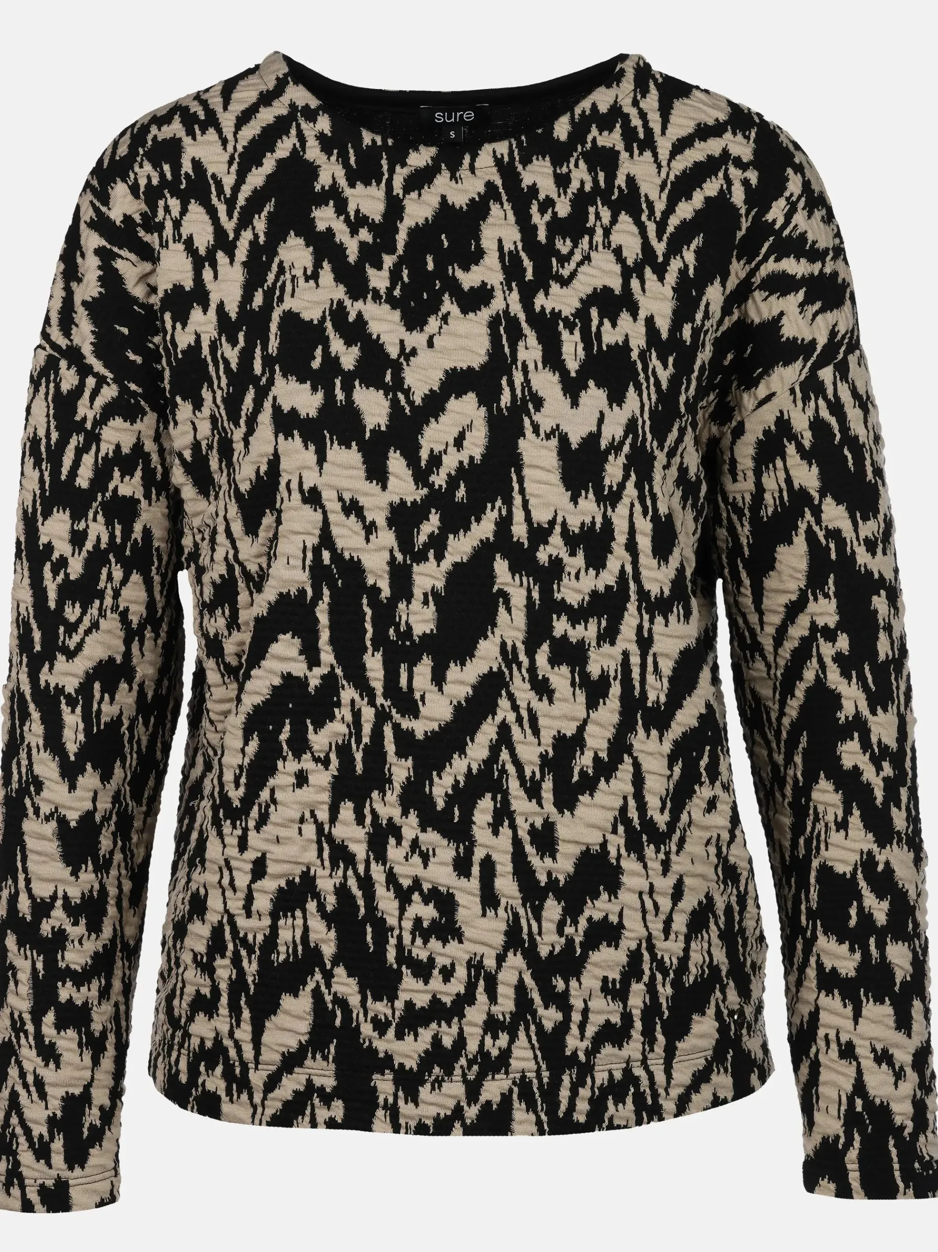 Damen Jaquard Sweatshirt