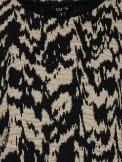 Damen Jaquard Sweatshirt