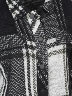 Damen Jaquard-Cardigan mit Knöpfen