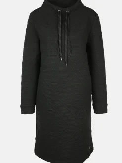 Damen Jaquardkleid mit Stehkragen