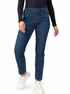 Damen Jeans 5- Pocket Straight Fit