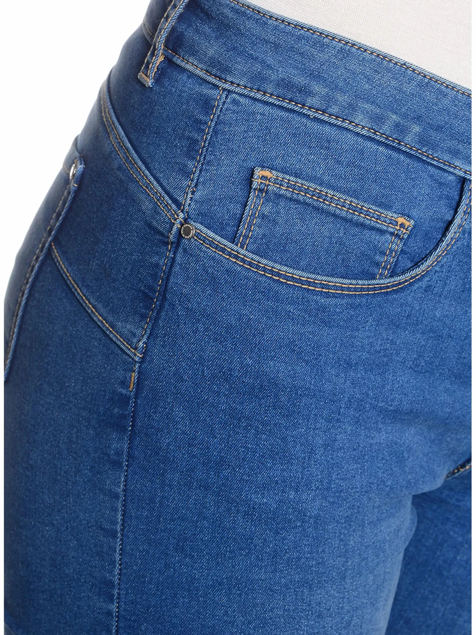 Damen Jeans Capri Skinny Fit