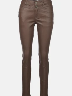 Damen Jeans mit glänzender Oberfläche