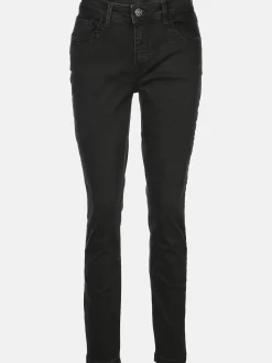 Damen Jeans Slim Fit "Hanna" mit Ziersteinchen