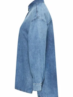 Damen Jeansbluse 