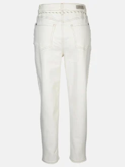 Damen Jeanshose mit Kordelband