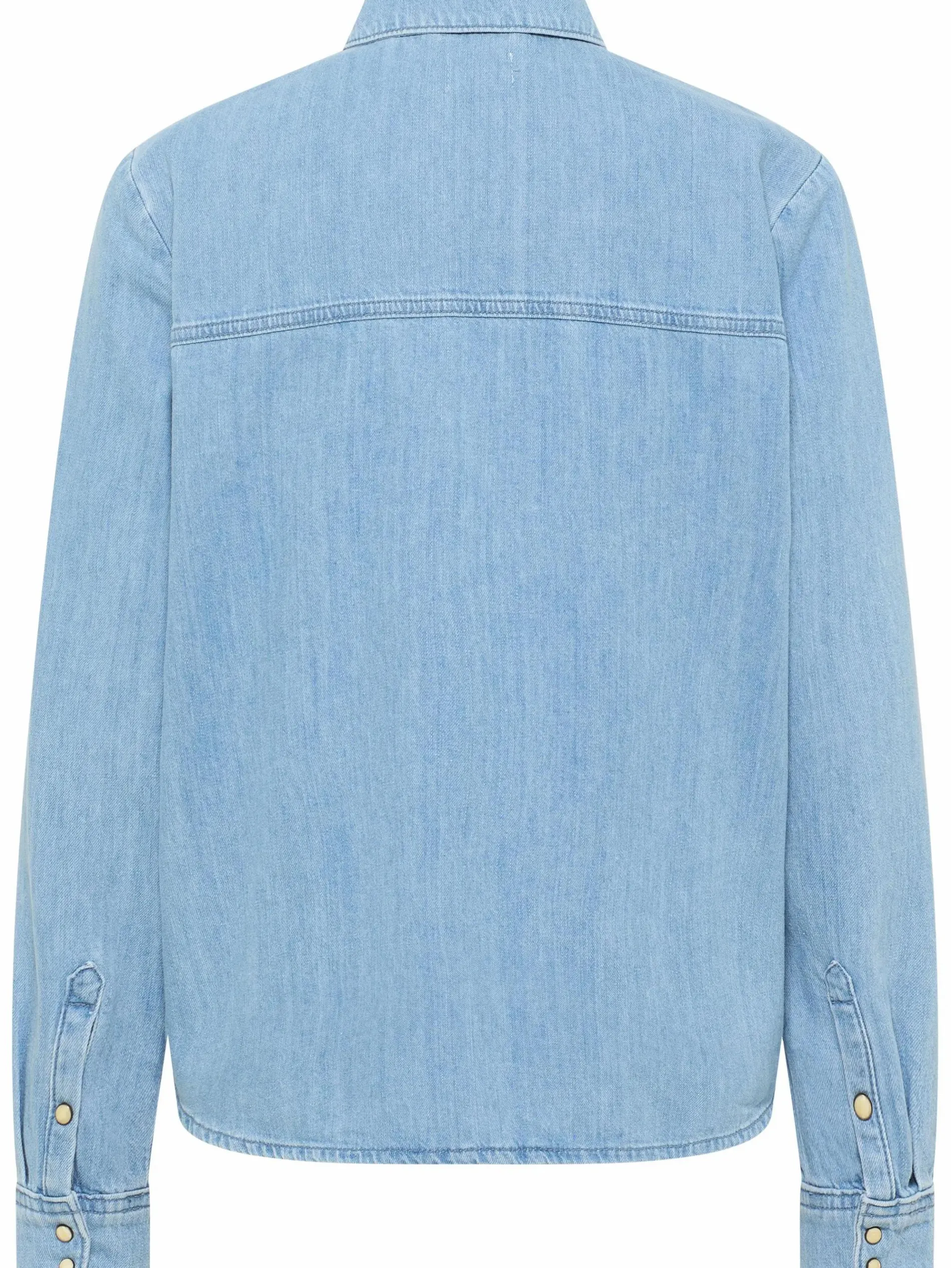 Damen Jeansshirt "Sedana" mit aufgesetzten Brusttaschen