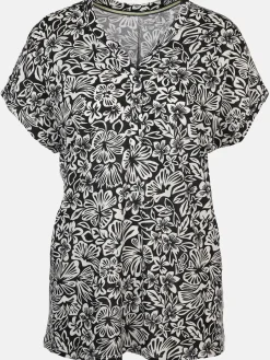 Damen Jersey Shirt mit Print