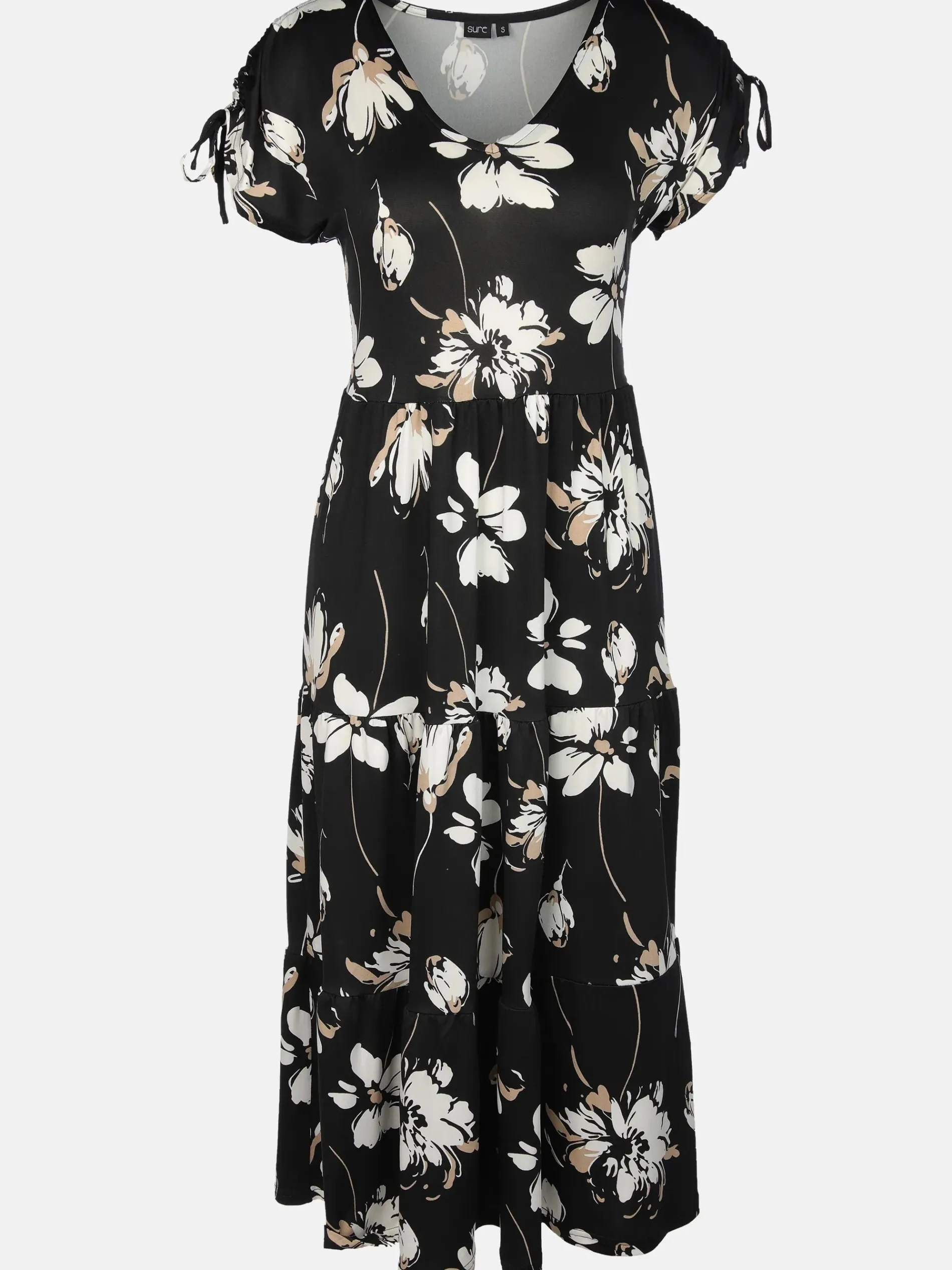 Damen Jerseykleid mit Alloverprint