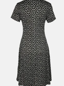 Damen Jerseykleid mit Alloverprint