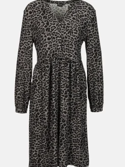Damen Kleid im Leoprint