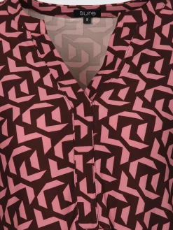 Damen Kleid mit Alloverprint