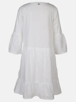 Damen Kleid mit Lochspitze