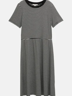 Damen Kleid mit Streifen