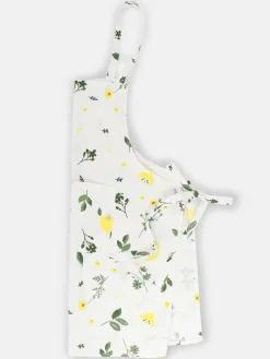 Damen Kochschürze mit Blättern und Früchten