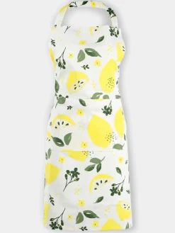 Damen Kochschürze mit Blättern und Früchten