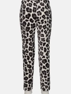 Damen Kuschelfleecehose mit Motiv