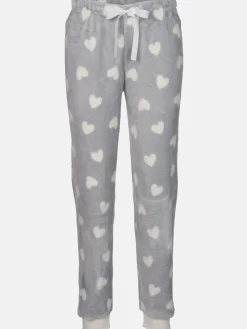 Damen Kuschelfleecehose mit Motiv