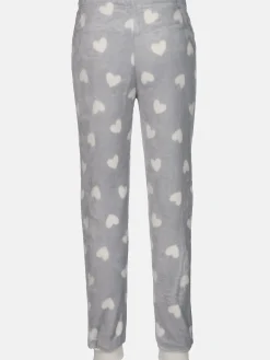 Damen Kuschelfleecehose mit Motiv