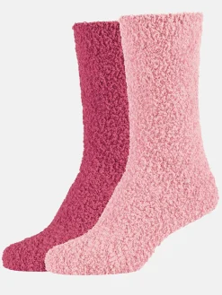 Damen Kuschelsocken im 2er Pack