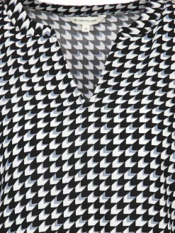 Damen Langarmshirt mit Alloverprint