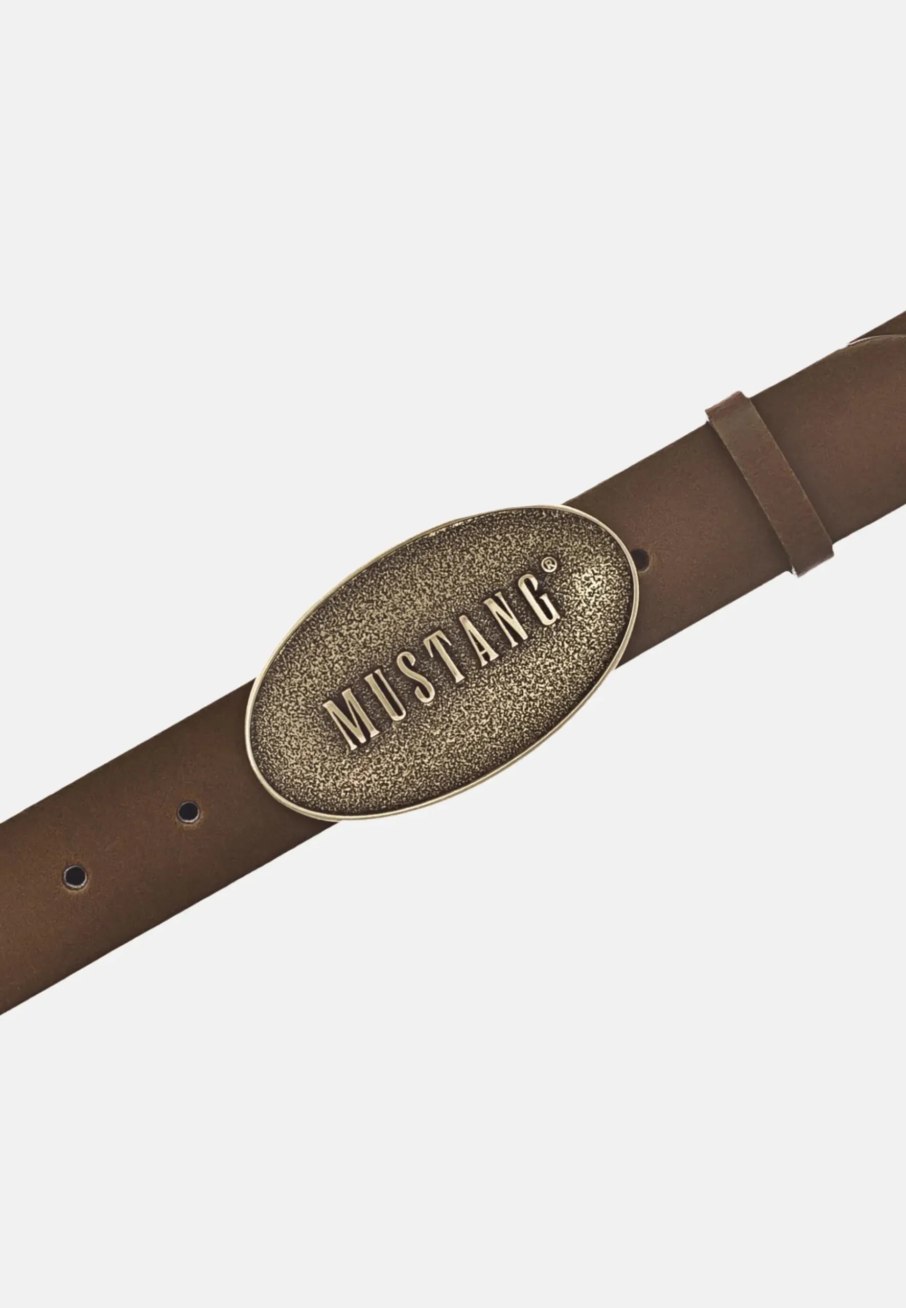 Damen Ledergürtel mit Klemmschnalle