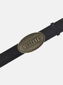 Damen Ledergürtel mit Klemmschnalle