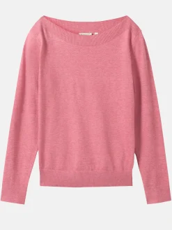 Damen Leichtpullover mit weitem Ausschnitt