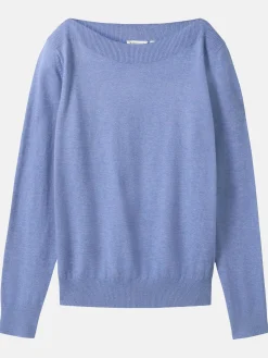 Damen Leichtpullover mit weitem Ausschnitt