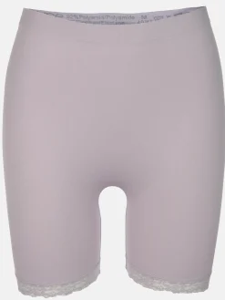 Damen Longpant mit Spitzenbesatz