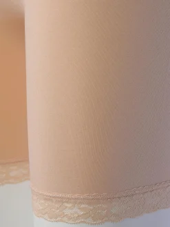 Damen Longpant mit Spitzenbesatz