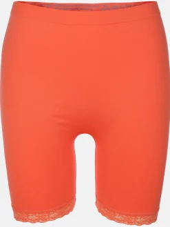 Damen Longpant mit Spitzenbesatz