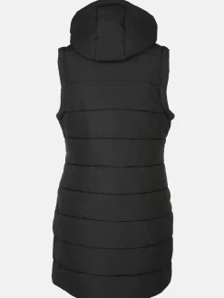 Damen Longweste mit Kapuze