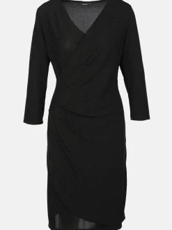 Damen Lurexkleid mit Raffung