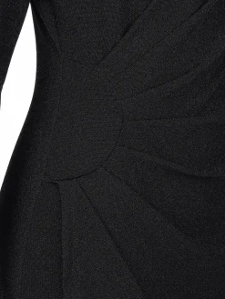 Damen Lurexkleid mit Raffung