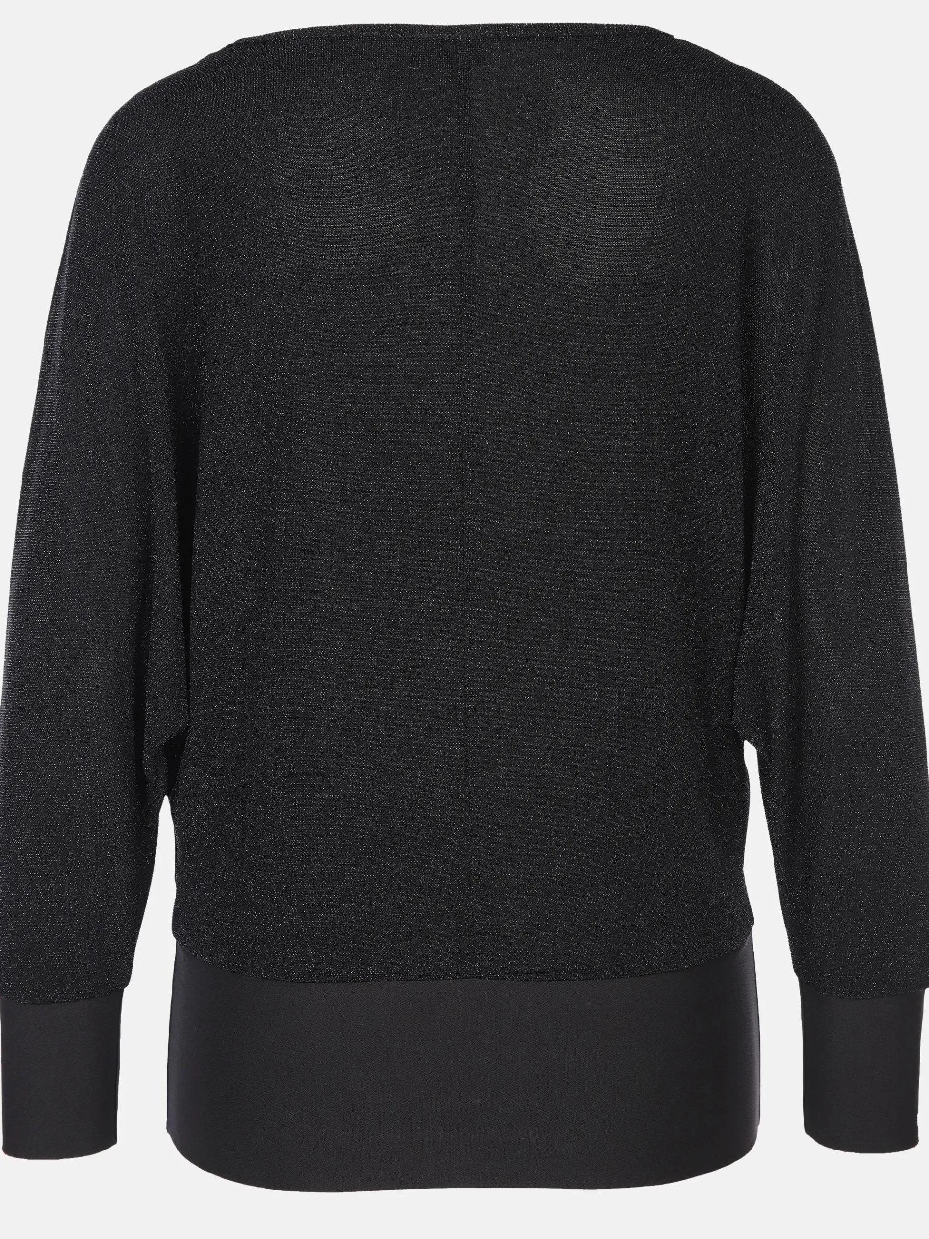 Damen Lurexshirt mit Fledermausärmeln