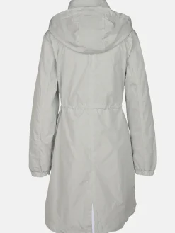 Damen Mantel mit abnehmbarer Kapuze