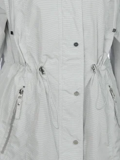 Damen Mantel mit abnehmbarer Kapuze